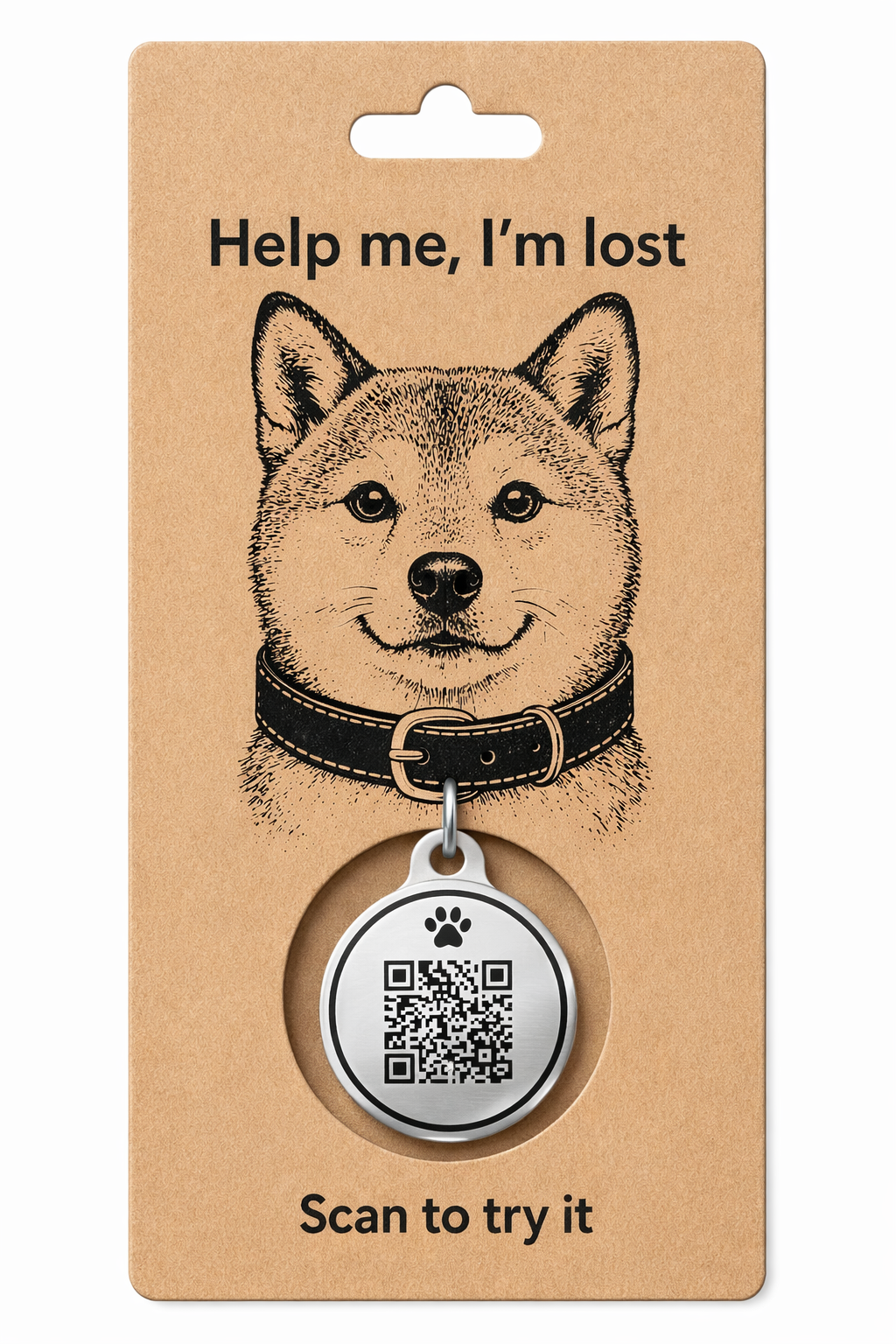 Smart QR Pet Tag